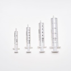 Strzykawka 2cz. luer slip Margomed 100szt/op, różne rozmiary
