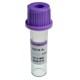 Probówka kapilarna, mikroporbówka z lejkiem EDTA K2 plast., CDR 0,5ml, 8x45mm, 100szt/op