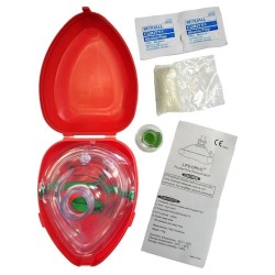 Maska do sztucznego oddychania (pocket mask) CPR, 1szt.