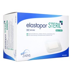 Elastopor Steril - opatrunek włókninowy z wkładem chłonnym, jałowy, 8cm x 10cm, 30szt/op ref: 801002