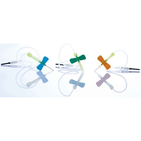 Igła motylkowa bezpieczna