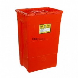 Pojemnik na odpady medyczne z pokrywą, 60L
