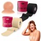 Taśma Boob Tape- elastyczna taśma modelująca i podtrzymująca biust z nasutnikami, kolor beżowy, 5cmx5m, REF:1055.10.22, 1szt.