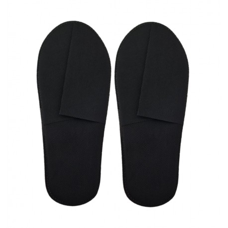 Kapcie hotelowe EXTRA czarne 10par/opak (K/037/010FCZ)