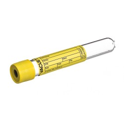 Probówka Vacuette do analizy moczu Pull Cap - żółty korek 10ml, 50szt/opak 455007