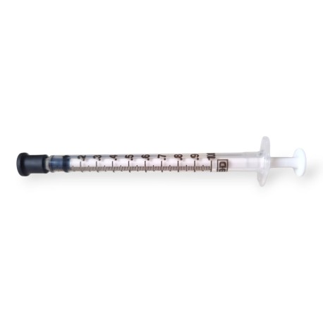 Strzykawka A-Line Slip tip 1ml do gazometrii (bez igły), korek tradycyjny, 100szt./op.