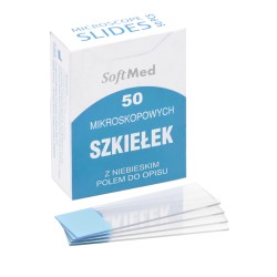 Szkiełko z niebieskim polem