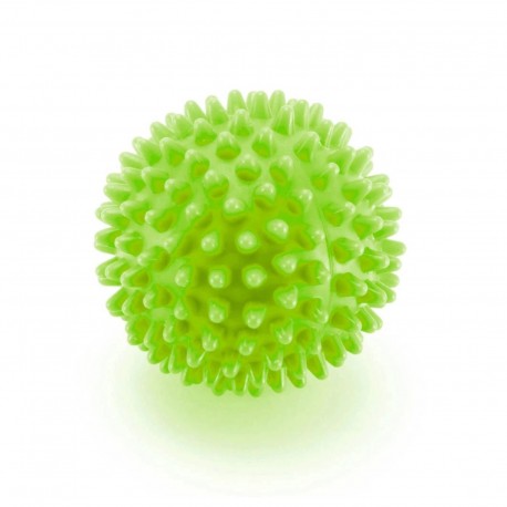 Piłka do masażu i rehabilitacji z kolcami 9cm, zielona, 1szt.