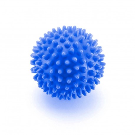 Piłka do masażu i rehabilitacji z kolcami 8cm, niebieska, 1szt.