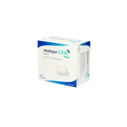 Elastopor Steril - opatrunek włókninowy z wkładem chłonnym, jałowy, 5cm x 7,2cm, 100szt/op