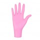 Rękawice nitrylowe bezpudrowe Nitrylex® PINK, Różowe 100szt./op. [Rozmiary]