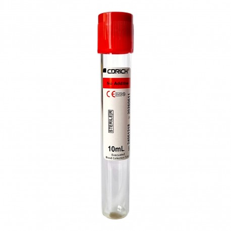 Probówka a-PRF, szklana bez dodatków, indywidualnie pakowana, 10ml, 1szt.