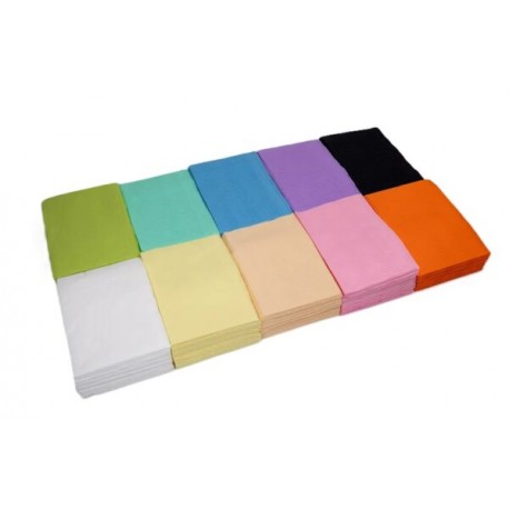 Serweta podfoliowana, składana Dispotech (33x45cm) 50szt./op. [KOLORY]