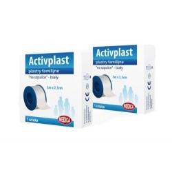 Plaster familijny na szpulce Activplast (2,5cmx5m), 1szt.