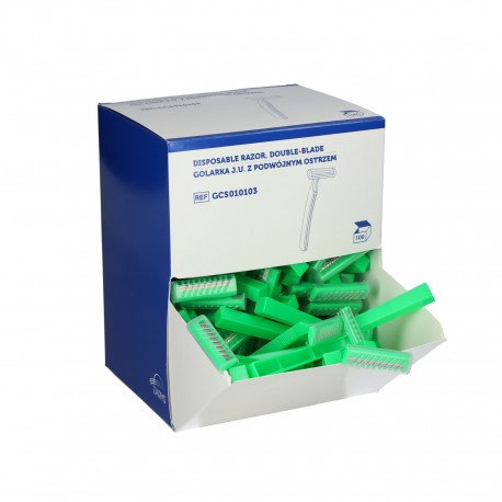 Golarka medyczna, dwuostrzowa Zarys, 1szt.