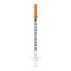Strzykawka insulinowa BD Micro-Fine Plus 0,5ml (U100) z igłą, 30G (0,30x8mm), 10szt./op.