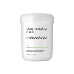 Mesoestetic Pure Renewing mask, Intensywna maska ​​oczyszczająca z wyciągu z nostrzyka, 500ml