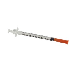 Strzykawka insulinowa BD Micro-Fine Plus 1ml (U40) z igłą, 30G (0,3x8mm), 10szt./op.