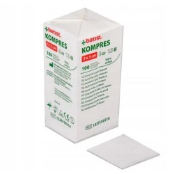 Kompres gazowy Batist (5x5cm) 8W - 13N, niejałowy, 100szt./op.