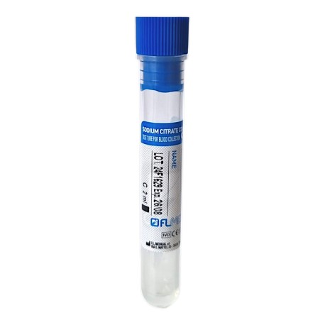 Probówki do koagulologii z cytrynianem sodu 2ml w systemie otwartym, z niebieskim korkiem, 50szt./op.