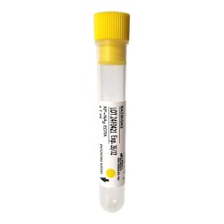 Probówki do oznaczania poziomu cukru na 1ml krwi w systemie otwartym, z żółtym korkiem, 50szt./op.