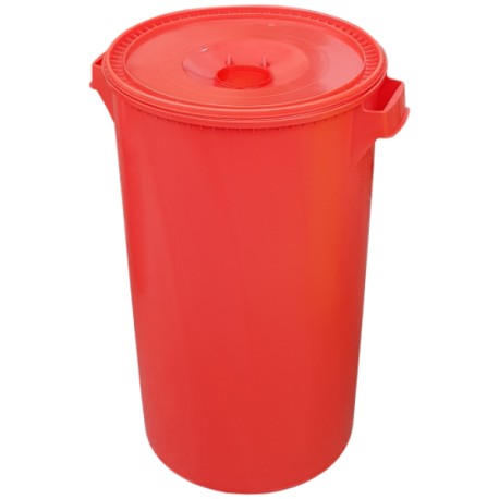 Pojemnik na odpady medyczne z pokrywą, 60L