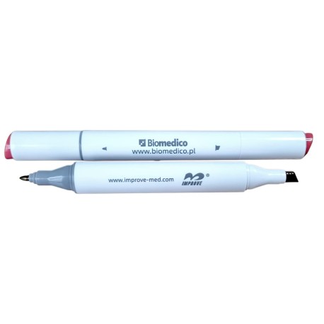 Marker, pisak laboratoryjny IERS® (dwustronny), czerwony, 1szt.