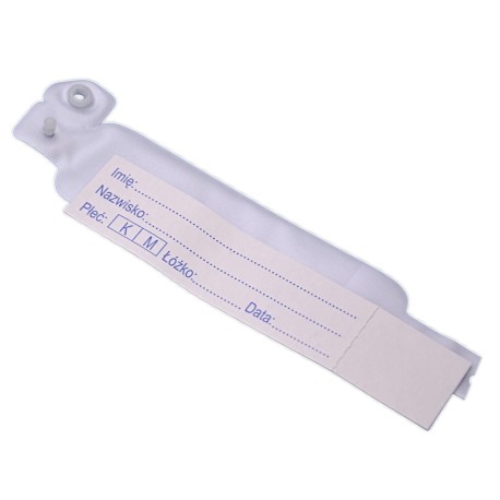 Opaski identyfikacyjne dziecięce - niebieskie, różowe 1szt.