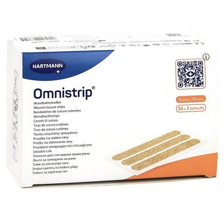 Plaster Hartmann Omnistrip (6x76mm), 3szt./blister