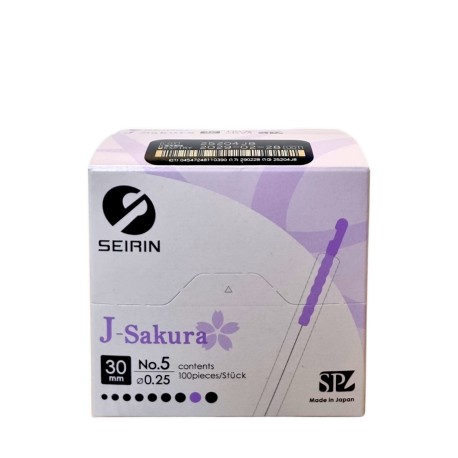 Igła do makijażu permanentnego Seirin Typ J No.5 (0,25)x30, 100szt./op.