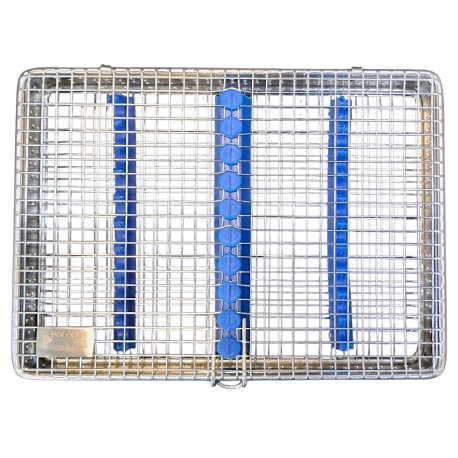 Kaseta do sterylizacji narzędzi, perforowana, na 10 instrumentów - 1szt.