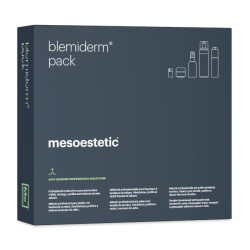 Mesoestetic Blemiderm Pack, profesjonalna kuracja przeciwtrądzikowa, 1op.