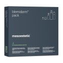 Mesoestetic Blemiderm Pack, profesjonalna kuracja przeciwtrądzikowa, 1op.