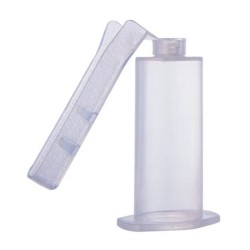 Uchwyt, holder bezpieczny luer IMPROVE® - Przezroczysty, 100szt./op.