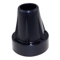 Nasadka antypoślizgowa do kul i lasek (bez kolców), czarna, 1szt.