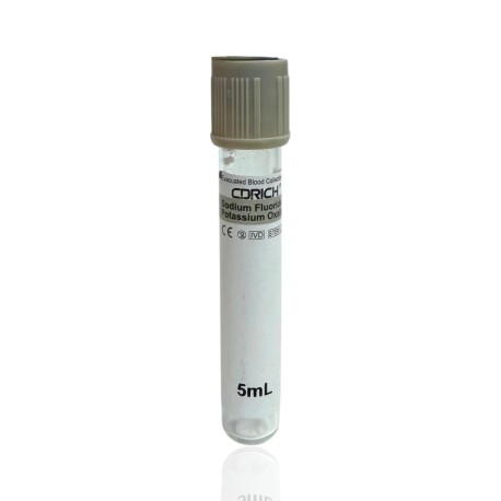 Probówka szklana Naf/Oxalate 5ml CDR, 100szt./op.