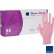 Rękawice Nitrylowe bezpudrowe Abena (rozm. XS), różowe, 100szt./op.