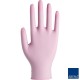 Rękawice Nitrylowe bezpudrowe Abena (rozm. M), różowe, 100szt./op.