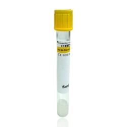 Probówka z żelem i aktywatorem krzepnięcia 5ml CDR, 100szt./op.