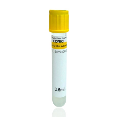 Probówka z żelem i aktywatorem krzepnięcia 3,5ml CDR, 100szt./op.