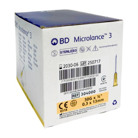 Igła iniekcyjna BD 30Gx13mm, opak.100szt