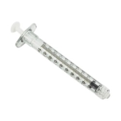 Strzykawka 3cz. luer lock BD 1ml, 1szt.