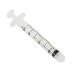 Strzykawka 3cz. luer lock BD 3ml, 1szt.