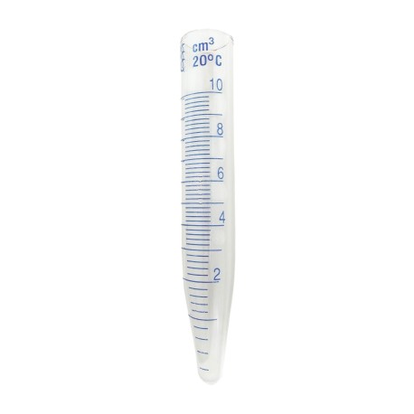 Probówka szklana wirówkowa 10ml, grubościenna, stożkowa, skalowana, 1szt.