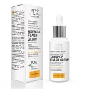 Apis ADENO-C FLASH GLOW, Rozświetlające serum do twarzy z witaminą C i kwasem ferulowym 30ml, 1szt.