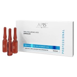 Apis REVOLUTION IN HYDRATION, Ampułki z 99% kwasem hialuronowym (10 x 3ml), 1op.