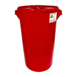 Pojemnik na odpady medyczne z pokrywą, 60L