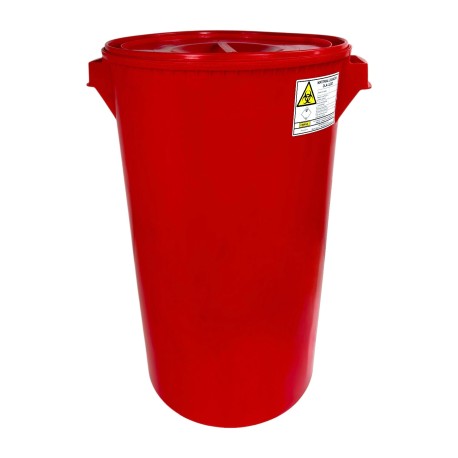 Pojemnik na odpady medyczne z pokrywą, 60L