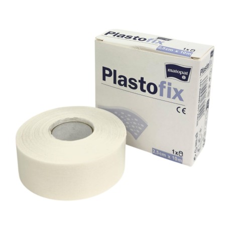 Plastofix - włókninowa taśma samoprzylepna 2,5cm x 10m, 1szt