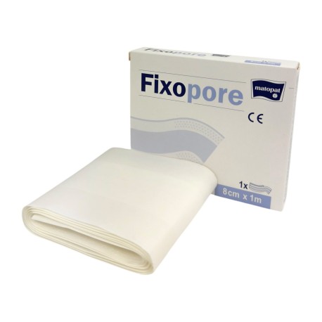 Plaster włókninowy Fixopore z opatrunkiem (8cmx1m)